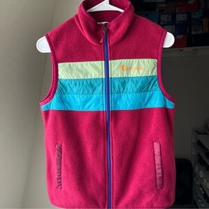 Cotopaxi Teca Fleece Vest Raspberry
Woman's Small
